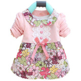 Summer  Princess Dress Toddler Baby Girls Floral Bow One Piece Kids Dress 0-2Y vestidos Summer  Princess Dress Toddler Baby Girls Floral Bow One Piece Kids Dress 0-2Y vestidos