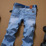 Sulee Brand 2017  Thin light  Men's jeans Fashion Brand Jeans Large sales Spring summer Jeans Fashion Slim Jeans