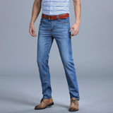 SuLEE 2017  brand new Designer Classical Fashion Brand Jeans Men Men Straight Jeans High Quality blue Color Jeans For Men SuLEE 2017  brand new Designer Classical Fashion Brand Jeans Men Men Straight Jeans High Quality blue Color Jeans For Men