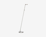 Sulcata Floor Lamp - Brushed Nickel