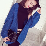 Sueter Mujer Invierno 2017 New Autumn Fashion Thick Womens Cardigans Sweaters Long Sleeve Casual Cardigan Women Sweater Coat