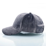 Suede Baseball Cap Drake Women Casual Gorras Snapback Cap Solid color Hats For Women Bone Feminino Casquette