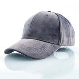 Suede Baseball Cap Drake Women Casual Gorras Snapback Cap Solid color Hats For Women Bone Feminino Casquette