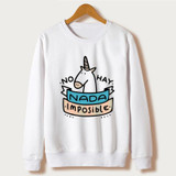 Sudaderas Mujer 2018 kawaii harajuku Unicorn Sweatshirt Women Hoodies Full Sleeve Cartoon Unicorn Print White Moletom Feminino