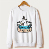 Sudaderas Mujer 2018 kawaii harajuku Unicorn Sweatshirt Women Hoodies Full Sleeve Cartoon Unicorn Print White Moletom Feminino