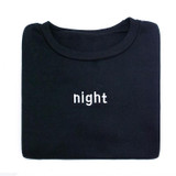 Sudaderas Mujer 2017 Harajuku Letters Day&amp;night Embroidered Sweatshirt Women Long Sleeve Hoodie Loose Women Hoodies Sweatshirts