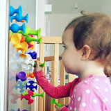 Sucker Cup Toys DIY Silicone Building Blocks Assembled Toys Funny Suction Cup Educational Construction Fat Brain Toys