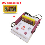 Subor D99 Nostalgic Original Video Games Console Player with 500 Games Card TV Game Player w/ Original Retail Box