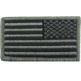 Subdued ACU U.S. Flag Patch - Reverse