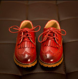 Spring Children Shoes Glowing Sneaker Girls/Boys Kids Fashion Tassel Shoes Vintage Fashion Leather Boys Child Casual Shoes