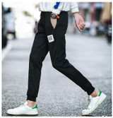Spring Casual Pants Men Skinnly Sweatpants for Men Slim Fit Mens Casual Pants Straight Elastic Trousers Pencile Pants Men K52