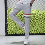 Spring Breathable Pants Skinnly Pencil Pants Men Slim Fit Mens Casual Pants Straight Elastic Trousers Pencil Feet Pants Men 613