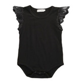 Spring AutumnTirred Cotton Cute Rompers Infant Baby Girl Clothes Lace Floral Ruffles Baby Girl Romper Cake Sunsuit Outfits 0-18M