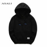 ASALI Brand Clothing Hoodies Men 2017 Fashion Hip Hop Camouflage Patchwork Mens Hooded Sweatshirts Coats Men Slim Hoodie Clothes