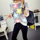 ArtSu New 2017 Women Spring Autumn Long Sleeve Casual Sweatshirts Women Cute Print Hoodies Moleton Feminine Oversize EPHO80045