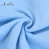 ArtSu New 2017 Autumn Fashion Pullovers Solid Casual Sweatshirts Long Sleeve Brief Women Sweatshirts Cute Hoodies EPHO80130