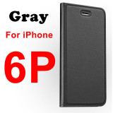 ARTISOME Leather Filp Case For iPhone 6 6S Plus Cover Card Slot Stand Phone Bag Case PU Leather For iPhone 6 6S Plus Cover Coque