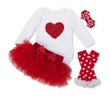 Baby Girls Christmas Clothes Cotton Baby Santa Claus Dress Xmas Clothing Infant Princess Party Baby Dresses Tutu roupas meninas