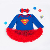 Baby Girls Christmas Clothes Cotton Baby Santa Claus Dress Xmas Clothing Infant Princess Party Baby Dresses Tutu roupas meninas