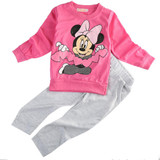 baby girls cartoon set 2016 Spring Autumn children Sport clothing set 2pcs suit t shirt pants kids clothes sets baby girls cartoon set 2016 Spring Autumn children Sport clothing set 2pcs suit t shirt pants kids clothes sets