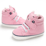 Baby Girls Candy 6 Colors Cotton Cartoon Crib Shoes Newborn Toddler Soft Sole Prewalker Slipper