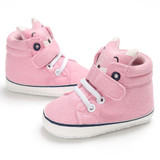 Baby Girls Candy 6 Colors Cotton Cartoon Crib Shoes Newborn Toddler Soft Sole Prewalker Slipper