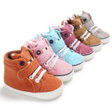 Baby Girls Candy 6 Colors Cotton Cartoon Crib Shoes Newborn Toddler Soft Sole Prewalker Slipper