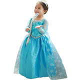 Baby Girls Carnival Christmas Halloween Cosplay Costume Party Lace Sleeve Tutu Dress Princess Clothes For Kids Girls Costume
