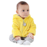 Baby Girls Boys Winter Hooded Jackets Warm Faux Fur Fleece Coat Jacket Rabbit Ear Outerwear Kids Jacket Clothing