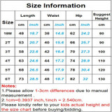 Baby Girls Boys Jeans For New Year Spring Autumn Demin Legging Elastic Pants Children Cotton Trouser For Fashion Kids Clothes
