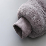 Baby Girl's Outwears Chirldren Warm Rabbit ear Jacket Hooded Infant Coats Toddler Winter &amp; Autumn Clothing Little Kids Clothes