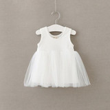 Baby girl summer dresses infant dress 2017 newborn baby girls clothes casual bebes cotton clothing kids 1 year birthday dress