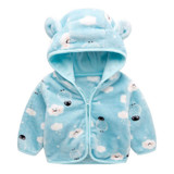Baby Girl Spring Clothes Cartoon Jackets Soft Warm Cloth for Newborn Babies Boy Cute Infant Girls Coats Outerwear Costume 0-2T