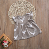 Baby Girl Princess Dress Kid Print Baby Party Children Clothing Summer Girls Costume Wedding Pageant Formal Dresses Clothes