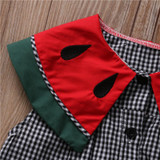 Baby Girl Mini Dress Toddler Sleeveless Dresses Summer Girls Costume Plaid Children Clothing Watermelon Birthday Party Gifts Baby Girl Mini Dress Toddler Sleeveless Dresses Summer Girls Costume Plaid Children Clothing Watermelon Birthday Party Gifts