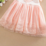 Baby Girl Lace Tutu Dress Summer Hollw Out Sundress Kids Formal Birthday Wedding Party Clothes