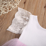 Baby Girl Lace Clothes Newborn Kids Toddlers Princess Tulle Dress Girls Baby Party Romper