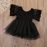 Baby Girl Lace Clothes Newborn Kids Toddlers Princess Tulle Dress Girls Baby Party Romper