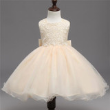 Baby Girl Kids Prom Gown Designs Party Dress For Girl Children's Princess Costume For Kids Formal Vestidos Girl Ceremony Clothes