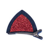 Baby Girl Kids Baby Girls Head wear Cute Princess Sequins Cat Ear barrettes Hair Clips Barrette Hairpins