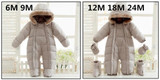 Baby Girl Jumpsuits Russia Winter Baby Clothing &amp; Snow Wear Duck Down Jacket &amp; Snowsuits for Kids Boys Girls Clothes Down Coat