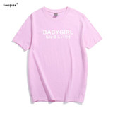 Baby Girl Japanese Harajuku Signs Printing T-shirt Tumblr Women Fashion Clothes Punk Tee Shirt Femme Black White Tshirt