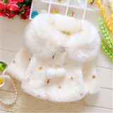 baby girl jackets girls outerwear coats coats winter kids jacket Velour fabric garment lovely Bow coat baby girl clothes Coat