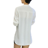 Singwing Women Long Sleeve Chiffon Shirts Tops OL Style O-neck Blouses Casual solid Color Female's Blouses Shirts