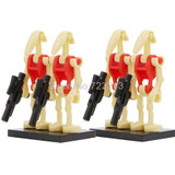Single Wholesale Star Wars 100pcs Battle Droid Figure Starwars Model Set Building Blocks kits Brick Toys for Children