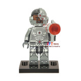 Single super heroes dc comics Justice League Wonder Woman Batman building blocks bricks toys for children kits brinquedos menino