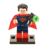 Single super heroes dc comics Justice League Wonder Woman Batman building blocks bricks toys for children kits brinquedos menino