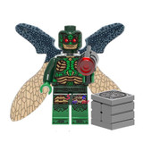 Single Super Hero Superboy Firestorm Captain Booster Cold Elektra Green Lantern Dark Archer building blocks toys for children