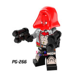 Single Super Hero Superboy Firestorm Captain Booster Cold Elektra Green Lantern Dark Archer building blocks toys for children