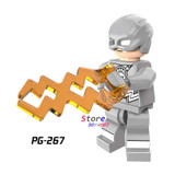 Single Super Hero Superboy Firestorm Captain Booster Cold Elektra Green Lantern Dark Archer building blocks toys for children
